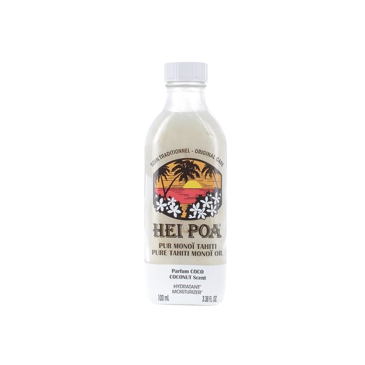 Reines Monoï Tahiti Duft Kokos Hei Poa - Flasche 100 ml