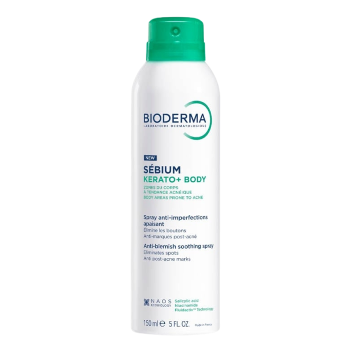 Sébium kerato + Körperspray gegen Unreinheiten beruhigend Bioderma - Spray von 150 ml
