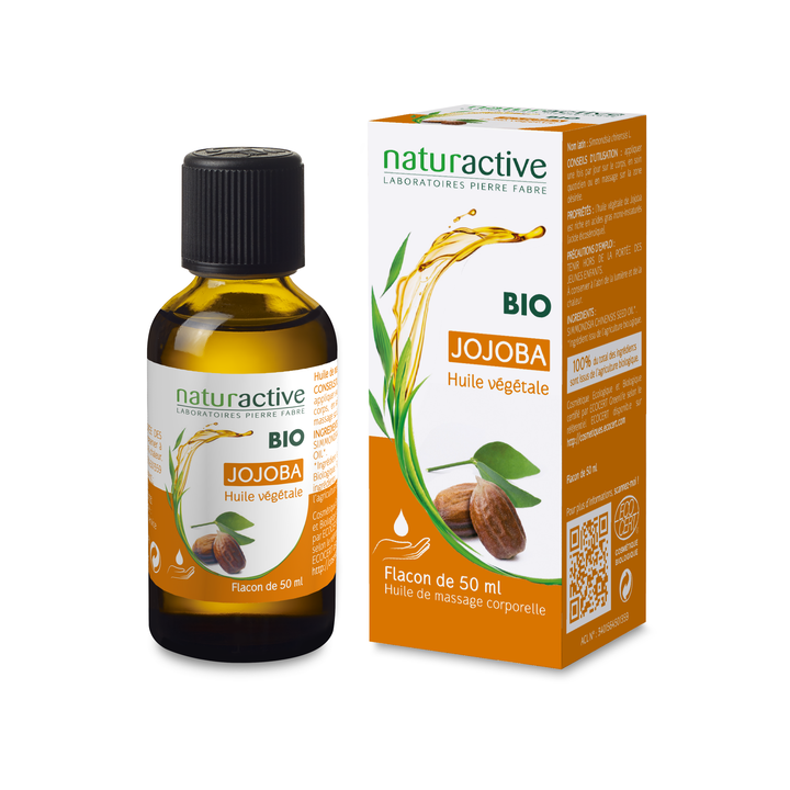 Bio-Jojobaöl von Naturactive - 50 ml Flasche
