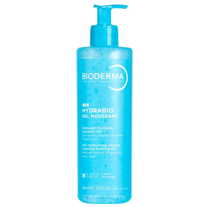 Hydrabio Schaumgel Bioderma - Pumpflasche mit 400ml