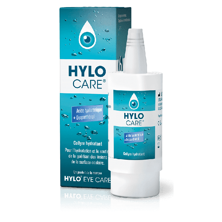 Hylo care feuchtigkeitsspendende Augentropfen - Flasche mit 10 ml