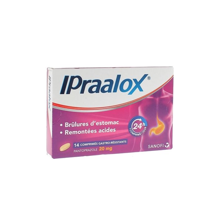 Ipraalox magensaftresistente Tabletten - Packung mit 14 Tabletten