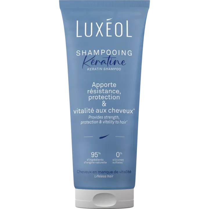 Luxéol Keratin Shampoo - 200ml Tube