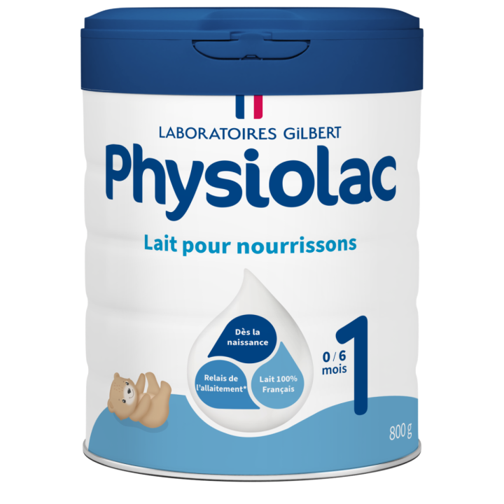 Folgemilch 1. Alter 0-6 Monate Physiolac - Dose mit 800 g
