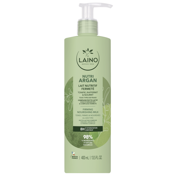 Nährende Milch Festigkeit Nutri Argan Laino - Pumpflasche 400 ml