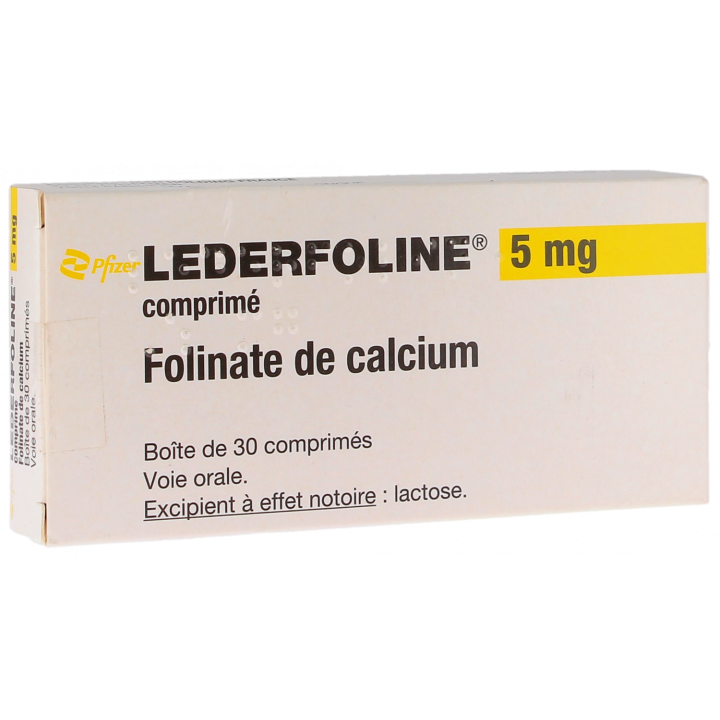 Lederfoline 5 mg Tabletten - Packung mit 30 Tabletten