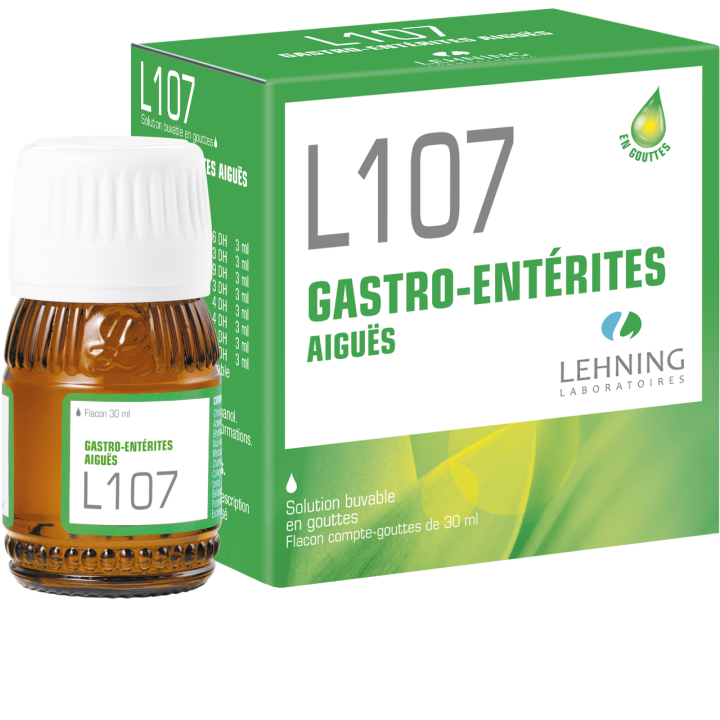 L 107 akute Gastroenteritis Lehning - Flasche mit 30 ml