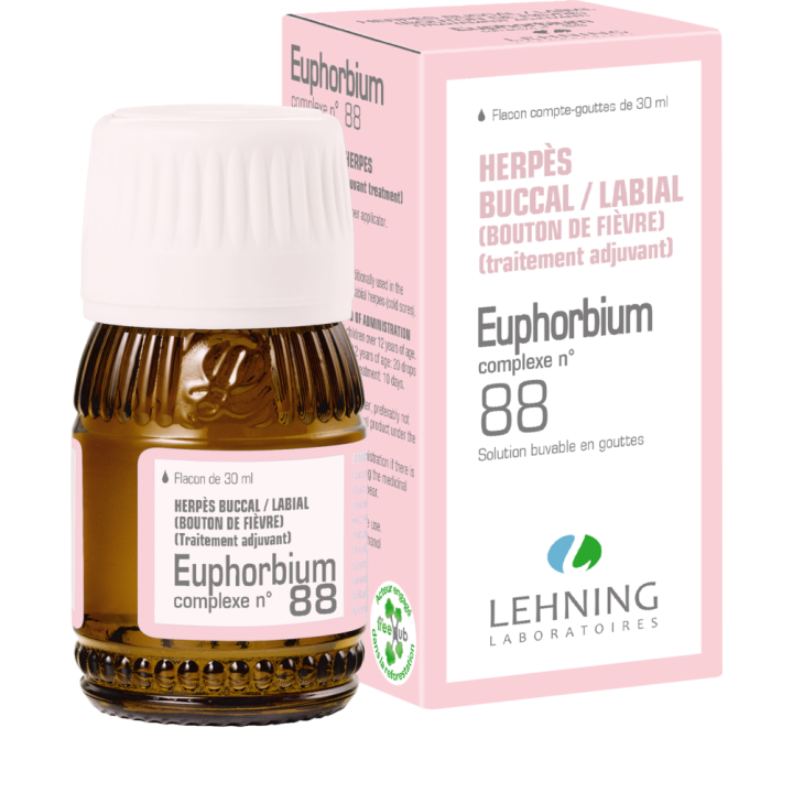 Euphorbium komplex Nr. 88 Lösung zum Einnehmen in Tropfen Lehning - Flasche mit 30 ml