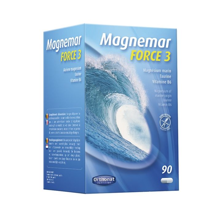 Magnemar Stärke 3 Orthonat - Packung mit 90 Kapseln