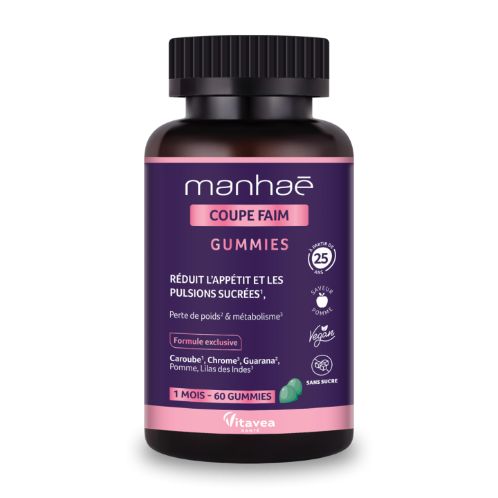 Manhaé Appetitzügler Vitavea - 60 Gummies Dose