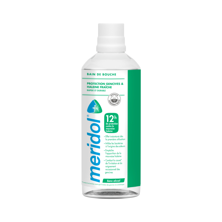 Meridol Mundspülung frischer Atem - Flasche mit 400 ml