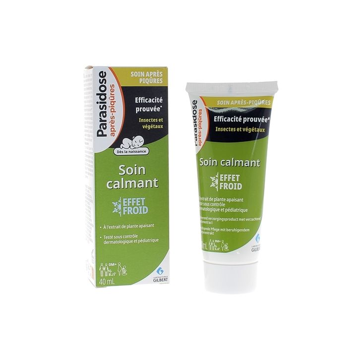 Beruhigende Pflege nach Insektenstichen Parasidose - Tube mit 40 ml