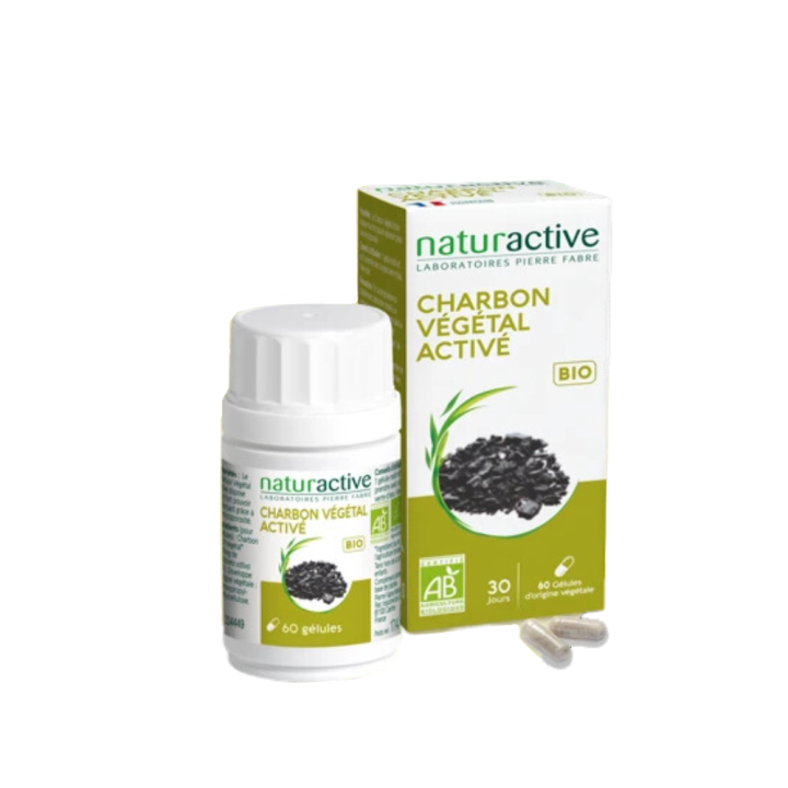 Aktivkohle Bio Naturactive - 60 Kapseln