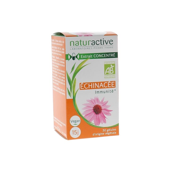 Echinacea bio Naturactive - Packung mit 30 Kapseln