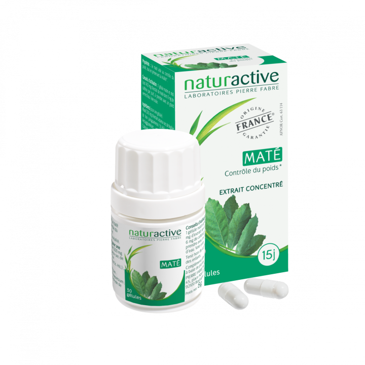 Elusanes Mate Naturactive - Packung mit 30 Kapseln