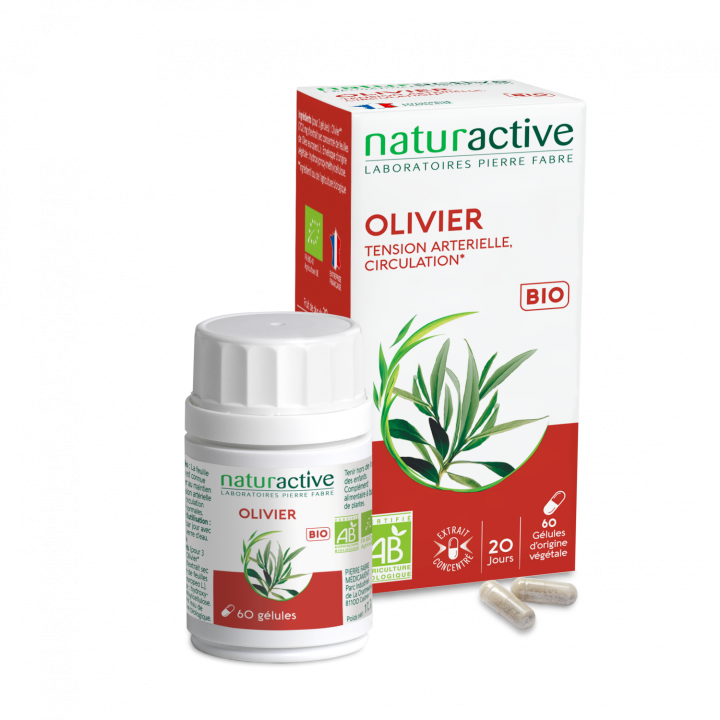 Olivier bio Naturactive - Packung mit 60 Kapseln