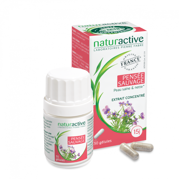 Elusanes wilde Gedanken Naturactive - Packung mit 30 Kapseln