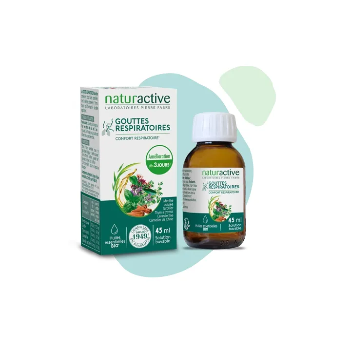 Atemtropfen Naturactive - Flasche mit 45 ml
