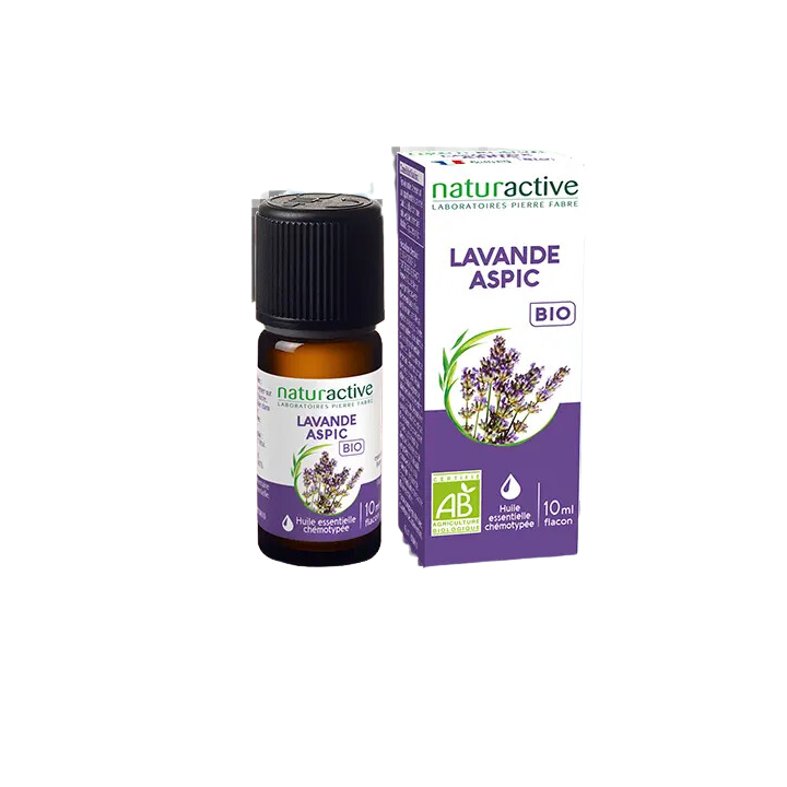 Bio Lavendelspike ätherisches Öl Naturactive - 10 ml Flasche