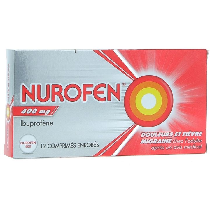 Nurofen 400mg - 12 überzogene Tabletten