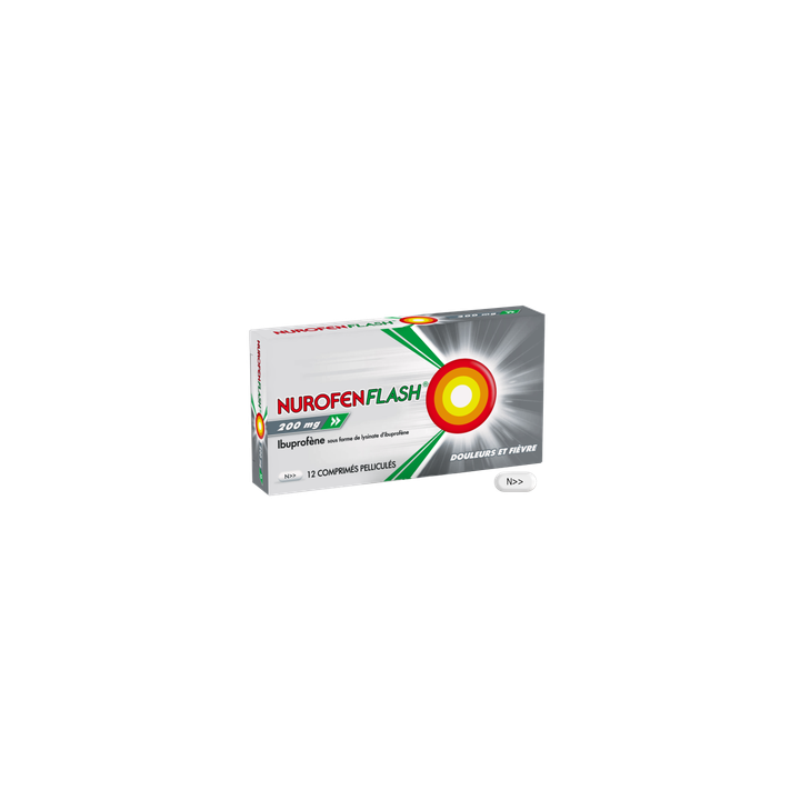 Nurofenflash 200mg - 12 filmtabletten