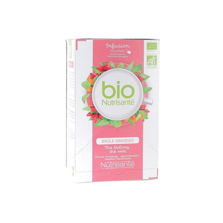 Infusion Fettverbrennung BIO Nutrisanté -20 Beutel