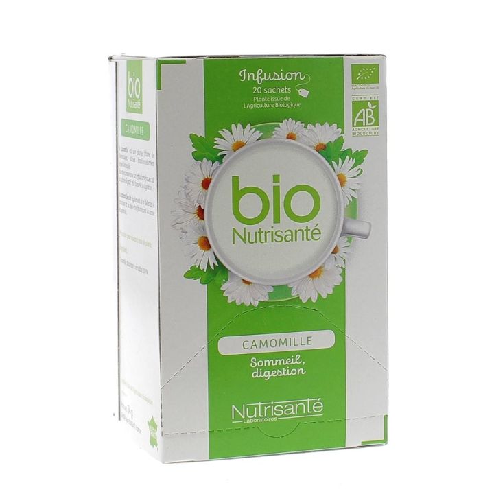 Infusion Wohlbefinden Bio Kamille Nutrisanté - 20 Beutel