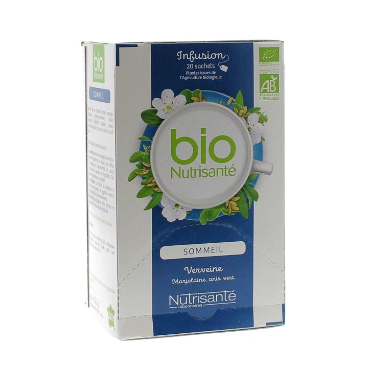 Infusion Schlaf mit Bio-Verveine Nutrisanté - 20 Beutel