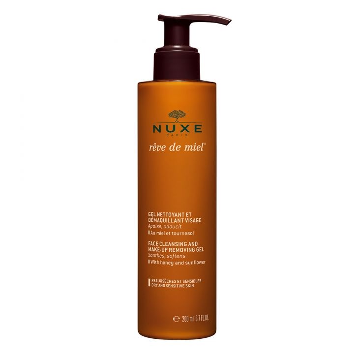 Honigtraum Gesichtsreinigungs- und Make-up-Entferner Nuxe - Pumpflasche 200 ml