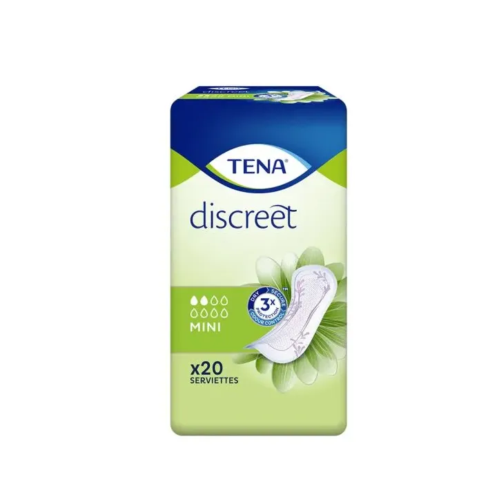 Lady Discreet Mini Tena - 20 anatomische Einlagen