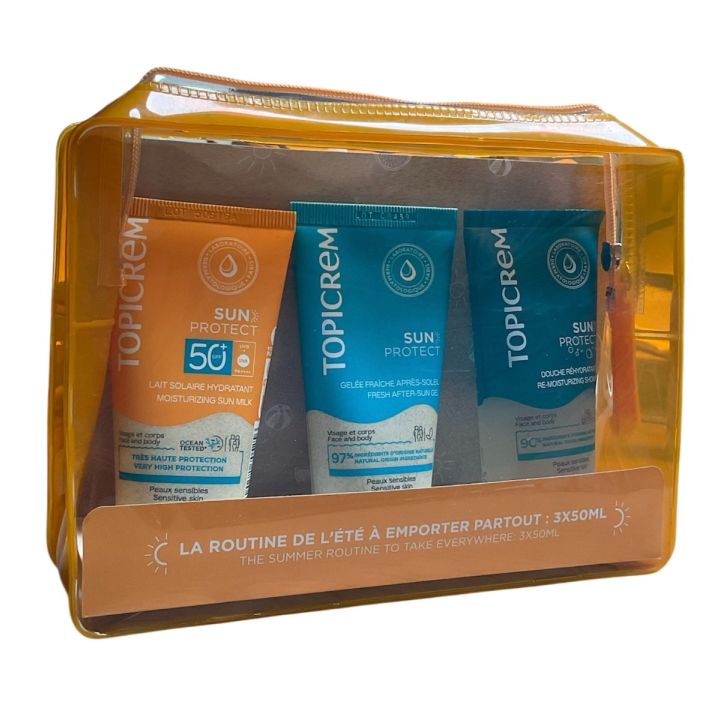 Sun protect Reise-Set Topicrem - Set mit 3 Produkten
