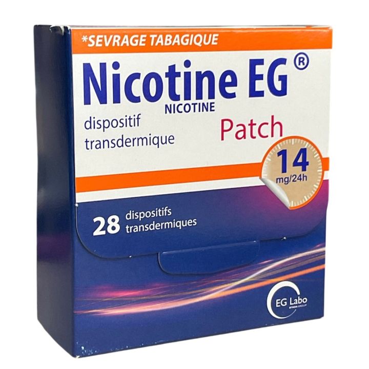 Nikotin EG transdermales Pflaster - Packung mit 28 transdermalen Pflastern