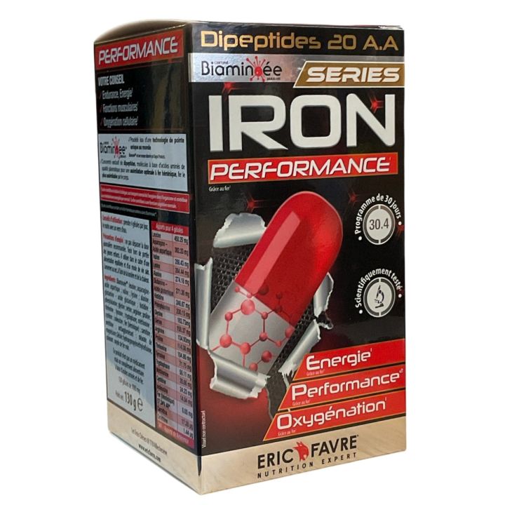 Iron Performance Dipeptide 20 A.A Eric Favre - Dose von 120 Kapseln