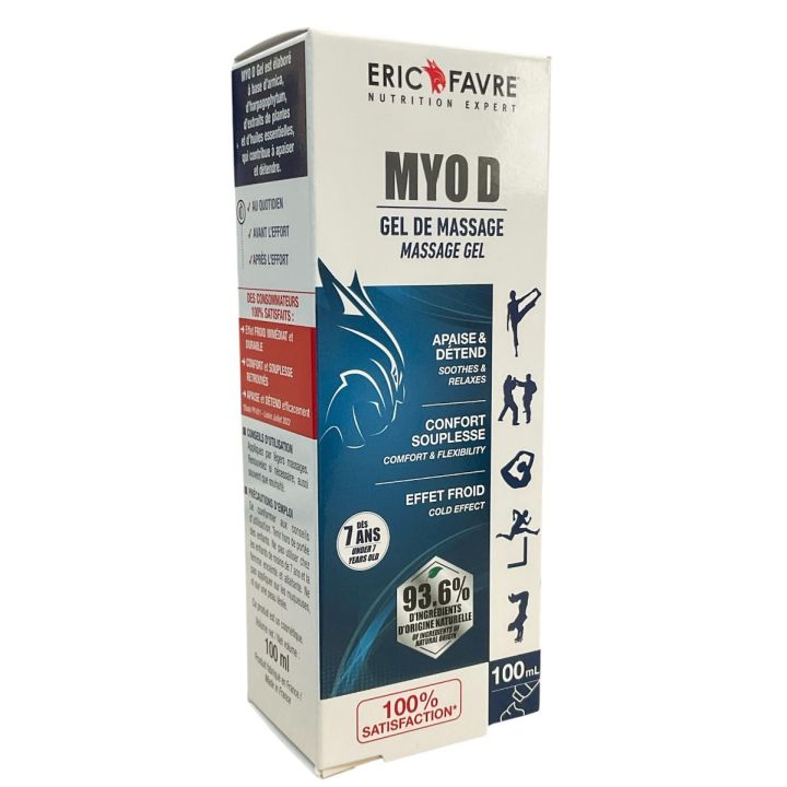 Myo D Massagegel Eric Favre - Tube mit 100ml