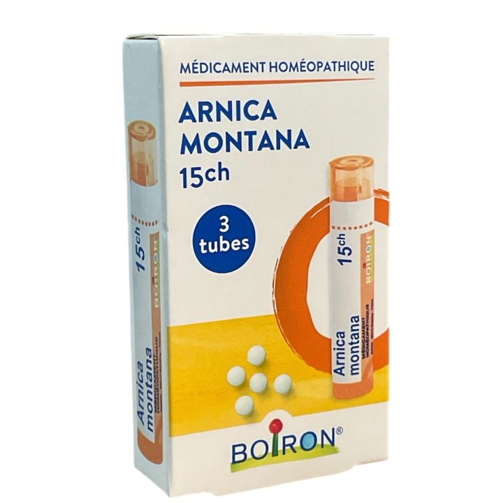 Arnica montana 15ch Boiron - 3 Röhrchen à 4g