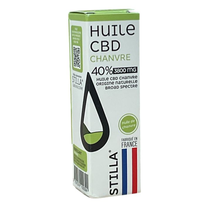 CBD-Öl Hanf 40% 3800mg Stilla - Flasche mit 10ml
