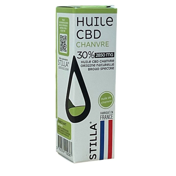 CBD-Öl Hanf 30% 2850mg Stilla - Flasche mit 10ml