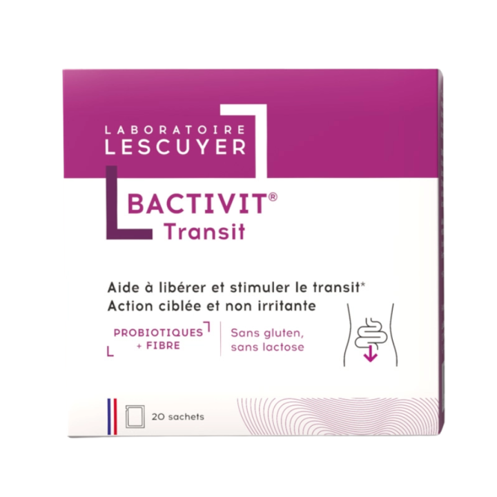 Bactivit Transit Lescuyer - Packung mit 20 Beuteln