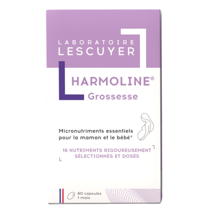 Harmoline Schwangerschaft Lescuyer - Packung mit 60 Kapseln