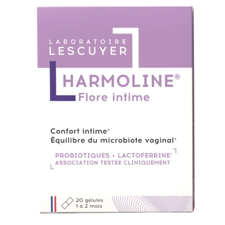 Harmoline intime Flora Lescuyer - Packung mit 20 Kapseln