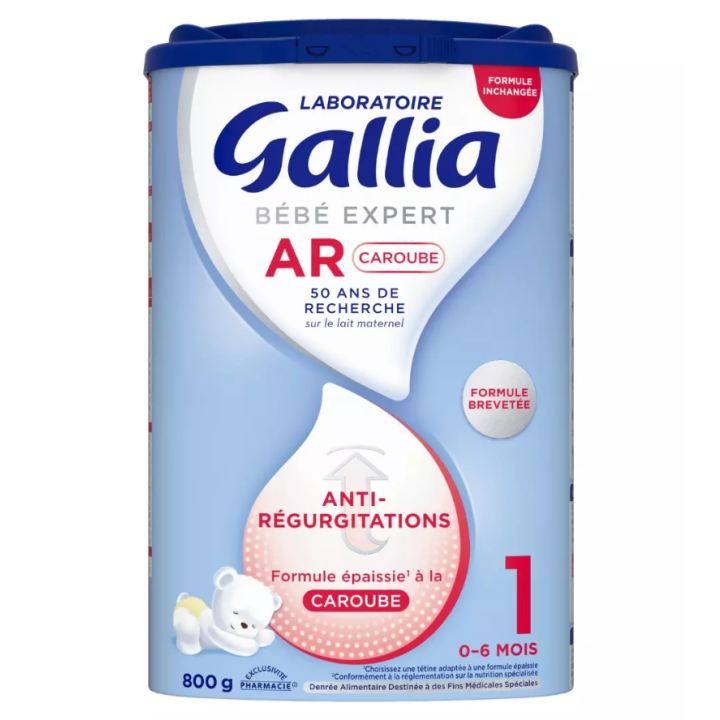 Bébé Expert AR Caroube Milchpulver 1. Alter Gallia - Dose von 800g