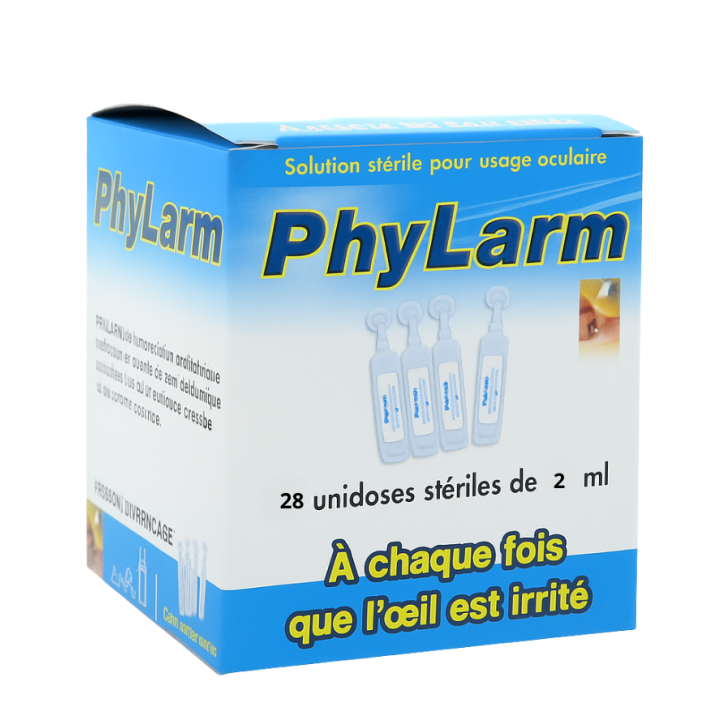 PhyLarm ophthalmische Lösung Lca Pharmaceutical - 28 Einzeldosen à 2ml