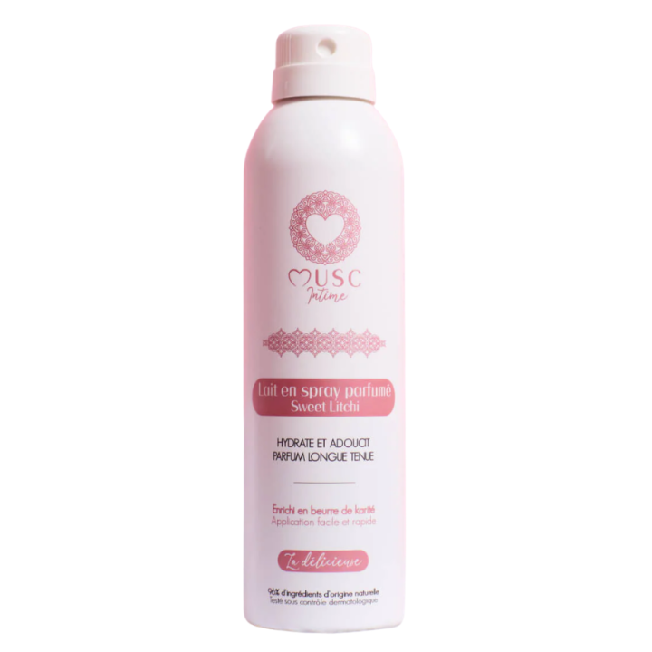Parfümiertes Spray-Milch der köstlichen Sweet Litchi Musc Intime - 200ml Spray