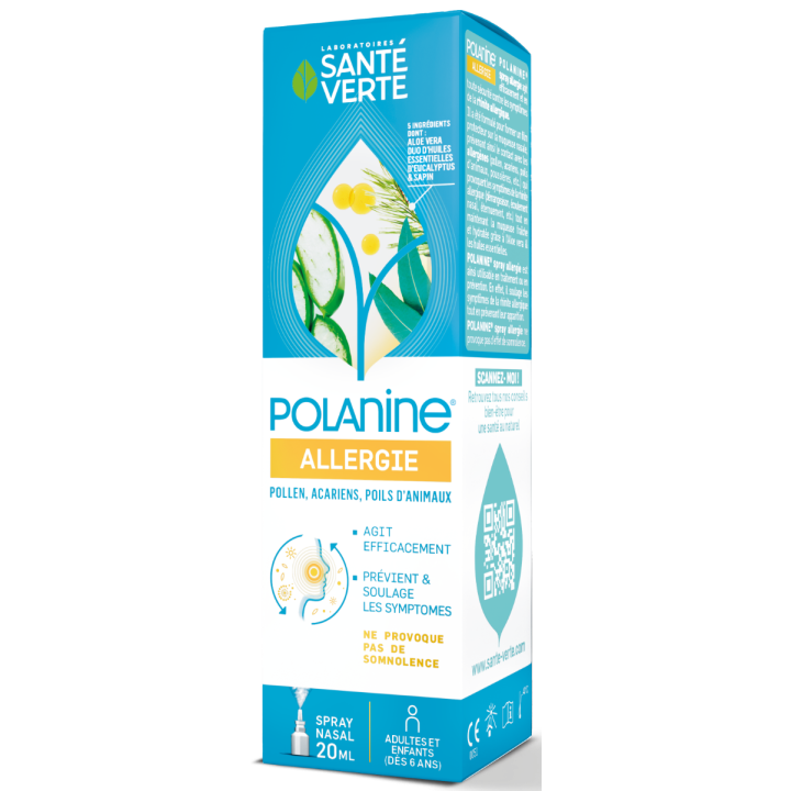 Polanine Nasenspray Allergie Gesundheit Grün - Spray von 20ml
