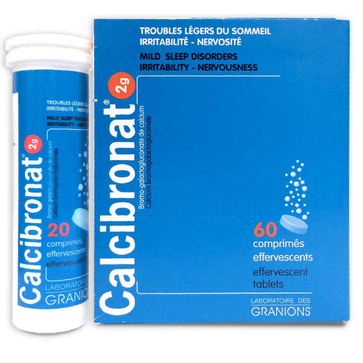 Calcibronat 2g Brausetabletten - Packung mit 60 Tabletten