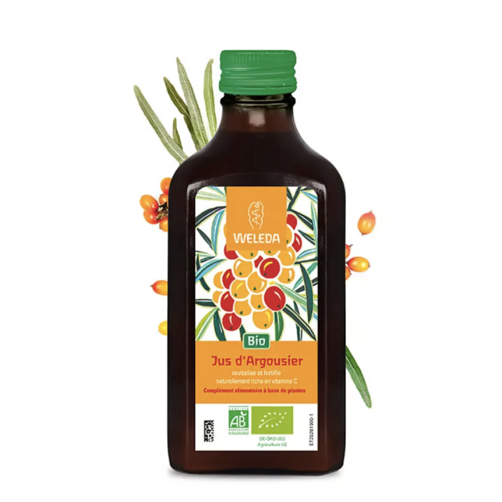 Bio Sanddornsaft Weleda - Flasche 200ml