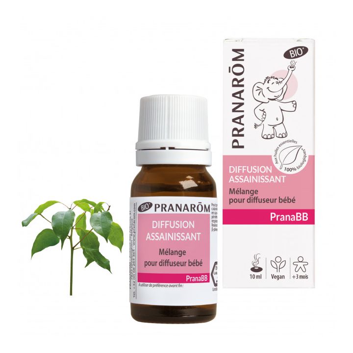 PranaBB Bio-Luftreiniger-Diffusormischung für Babys Pranarom - Flasche mit 10 ml