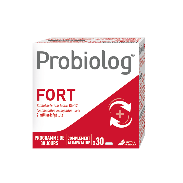 Probiolog Fort Mayoly Spindler - Packung mit 30 Kapseln