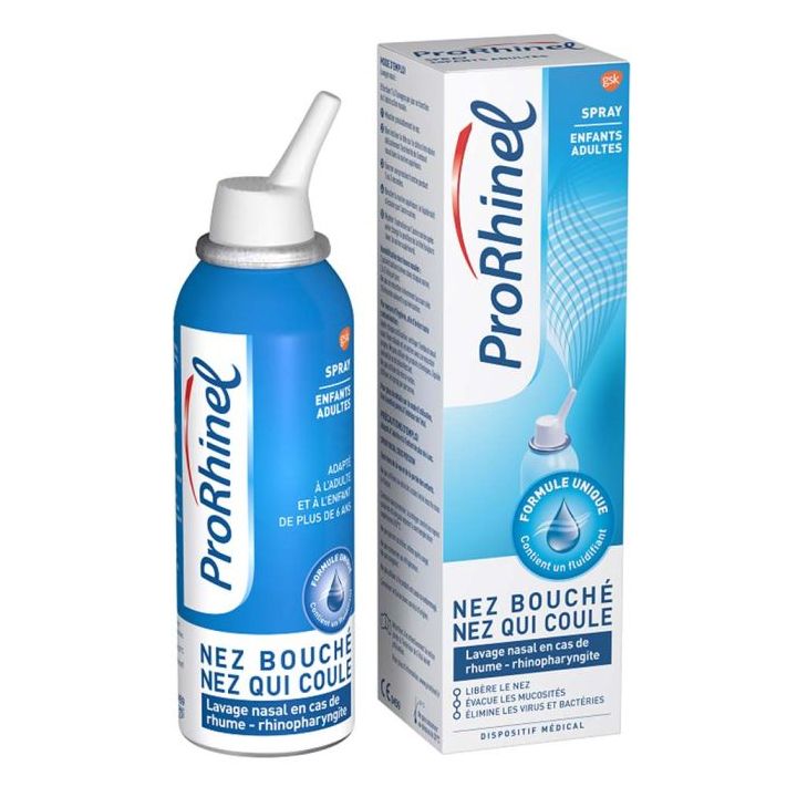 ProRhinel Spray für Kinder und Erwachsene Nasenspülung - Spray mit 100 ml