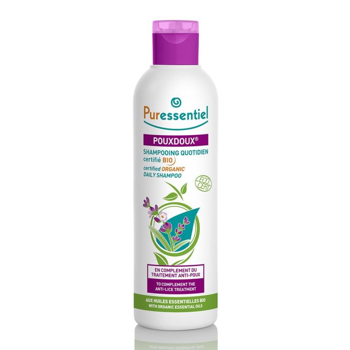 Puressentiel Pouxdoux Bio-Tageshampoo - Flasche mit 200 ml